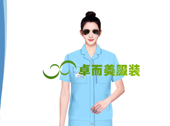 淺藍(lán)色女裝工程服夏裝設(shè)計(jì)大圖